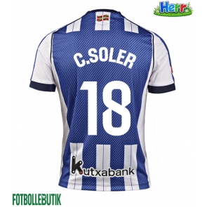 Real Sociedad Carlos Soler #18 Hemmatröja 2025-26 Kortärmad